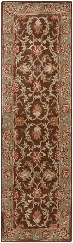 Livabliss Caesar cae - 1009 Chocolate / Rust / Sage / Beige Rugs - Livabliss - cae1009 - 268