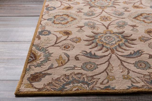 Livabliss Caesar cae - 1012 Beige / Gold / Light Blue Rugs - Livabliss - cae1012 - 23