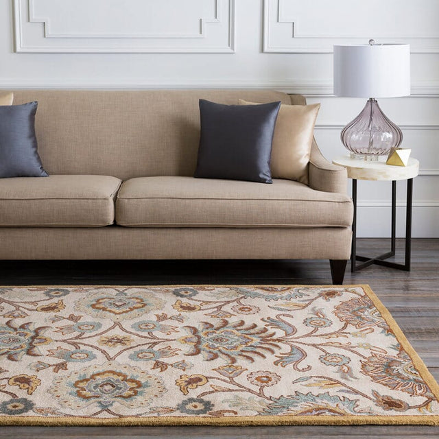 Livabliss Caesar cae - 1012 Beige / Gold / Light Blue Rugs - Livabliss - cae1012 - 23