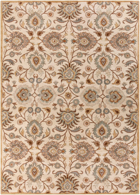 Livabliss Caesar cae - 1012 Beige / Gold / Light Blue Rugs - Livabliss - cae1012 - 4rd