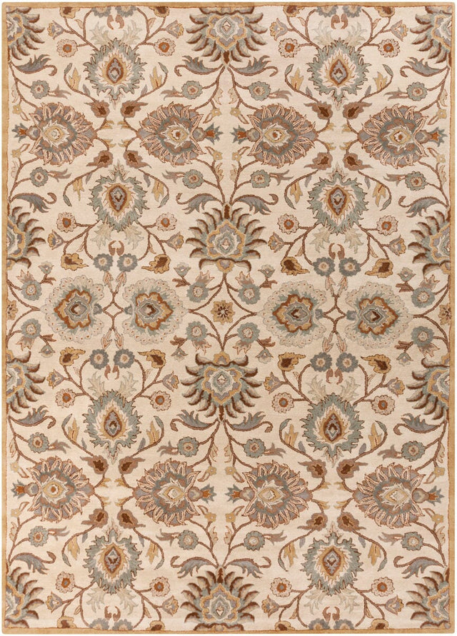 Livabliss Caesar cae - 1012 Beige / Gold / Light Blue Rugs - Livabliss - cae1012 - 4rd