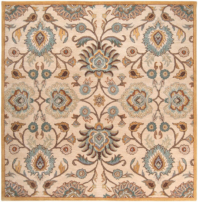 Livabliss Caesar cae - 1012 Beige / Gold / Light Blue Rugs - Livabliss - cae1012 - 4sq