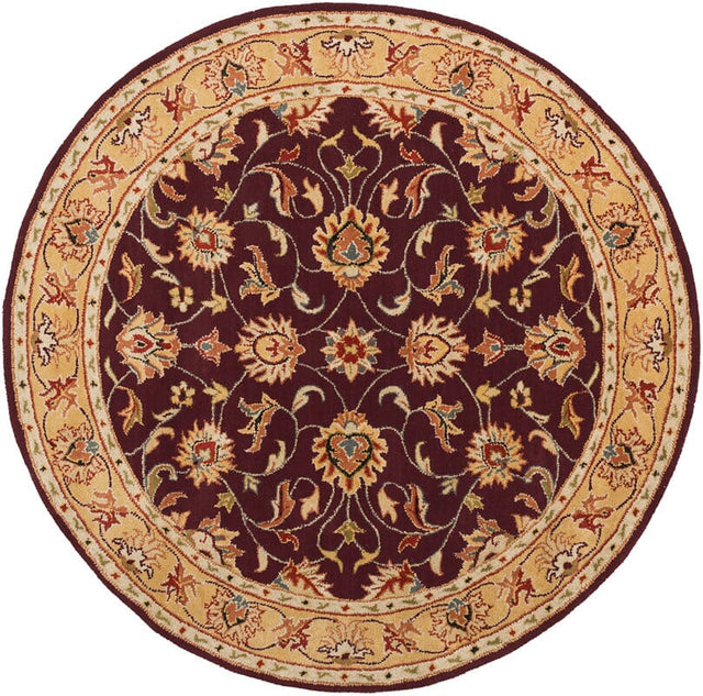 Livabliss Caesar cae - 1024 Plum / Gold / Red / Sage Rugs - Livabliss - cae1024 - 4rd