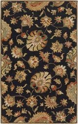 Livabliss Caesar cae - 1027 Black / Brown / Gold / Red Rugs - Livabliss - cae1027 - 23