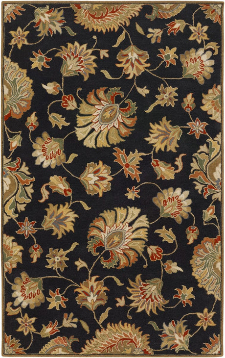 Livabliss Caesar cae - 1027 Black / Brown / Gold / Red Rugs - Livabliss - cae1027 - 23