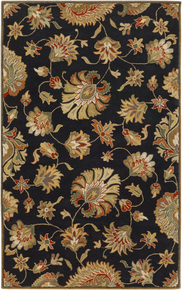 Livabliss Caesar cae - 1027 Black / Brown / Gold / Red Rugs - Livabliss - cae1027 - 23