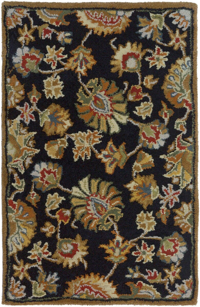 Livabliss Caesar cae - 1027 Black / Brown / Gold / Red Rugs - Livabliss - cae1027 - 24hm