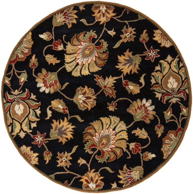 Livabliss Caesar cae - 1027 Black / Brown / Gold / Red Rugs - Livabliss - cae1027 - 4rd