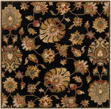 Livabliss Caesar cae - 1027 Black / Brown / Gold / Red Rugs - Livabliss - cae1027 - 4sq