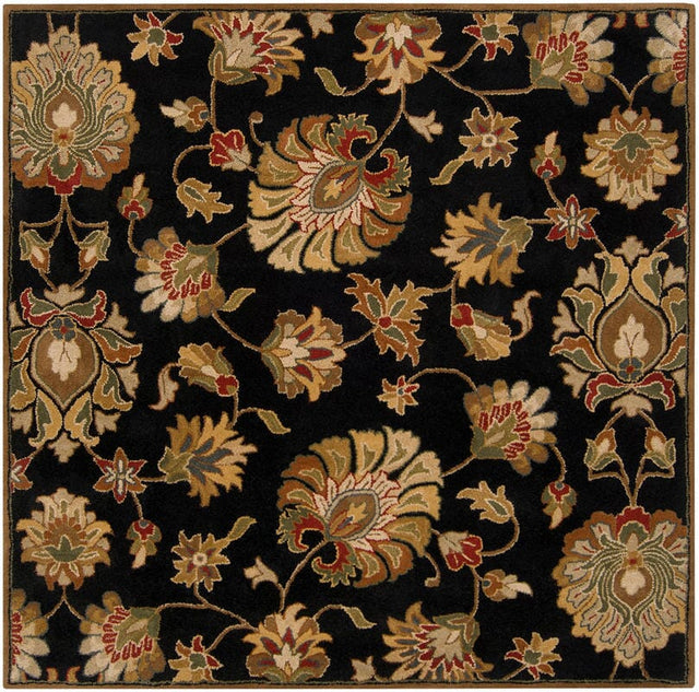 Livabliss Caesar cae - 1027 Black / Brown / Gold / Red Rugs - Livabliss - cae1027 - 4sq