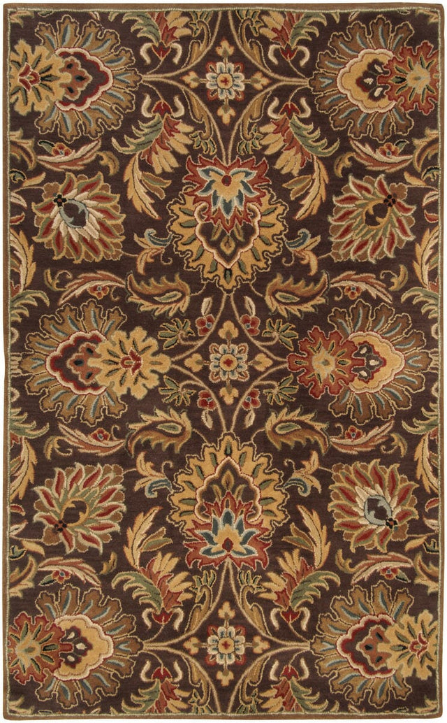 Livabliss Caesar cae - 1028 Chocolate / Golden Brown / Gold Rugs - Livabliss - cae1028 - 23