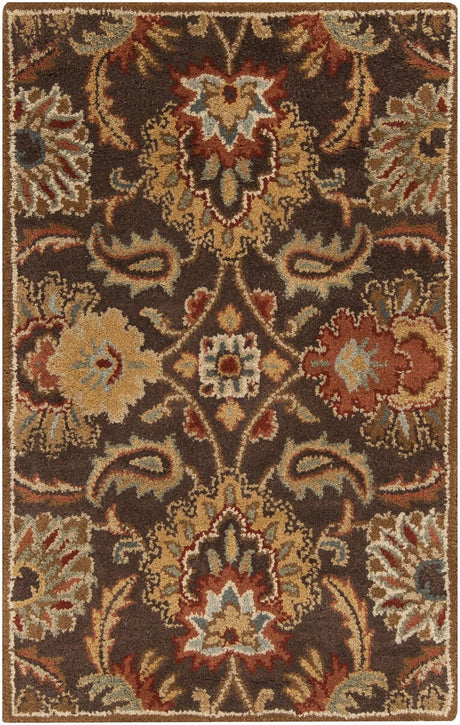 Livabliss Caesar cae - 1028 Chocolate / Golden Brown / Gold Rugs - Livabliss - cae1028 - 24hm