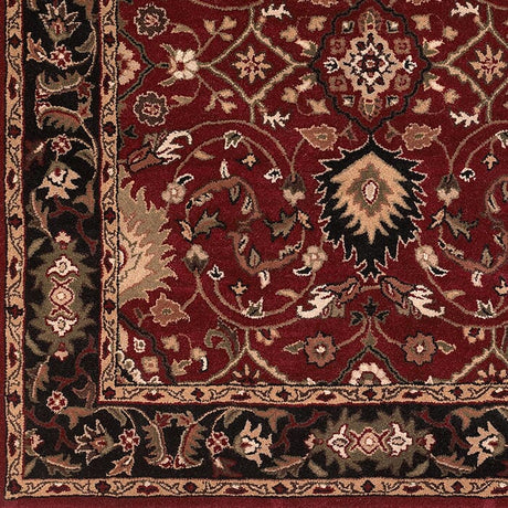 Livabliss Caesar cae - 1031 Red / Black / Olive / Gold Rugs - Livabliss - cae1031 - 23