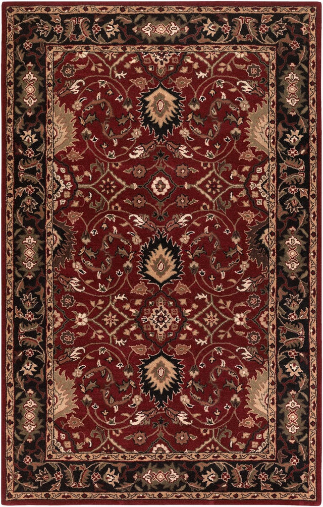 Livabliss Caesar cae - 1031 Red / Black / Olive / Gold Rugs - Livabliss - cae1031 - 23