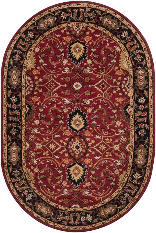 Livabliss Caesar cae - 1031 Red / Black / Olive / Gold Rugs - Livabliss - cae1031 - 24hm