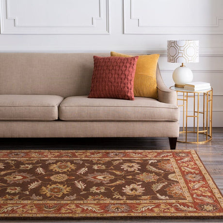 Livabliss Caesar cae - 1036 Chocolate / Rust / Gold / Beige Rugs - Livabliss - cae1036 - 23