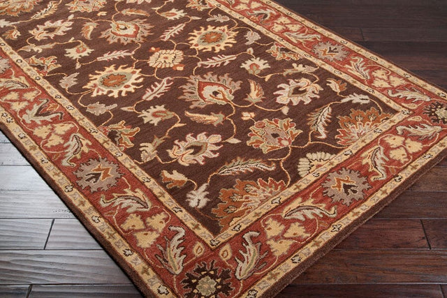 Livabliss Caesar cae - 1036 Chocolate / Rust / Gold / Beige Rugs - Livabliss - cae1036 - 4rd