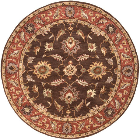 Livabliss Caesar cae - 1036 Chocolate / Rust / Gold / Beige Rugs - Livabliss - cae1036 - 4rd