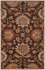 Livabliss Caesar cae - 1051 Chocolate / Brown / Gold Rugs - Livabliss - cae1051 - 23