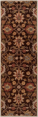 Livabliss Caesar cae - 1051 Chocolate / Brown / Gold Rugs - Livabliss - cae1051 - 268