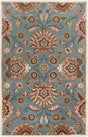 Livabliss Caesar cae - 1052 Sky Blue / Taupe / Clay / Brown Rugs - Livabliss - cae1052 - 23