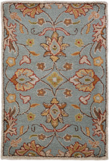 Livabliss Caesar cae - 1052 Sky Blue / Taupe / Clay / Brown Rugs - Livabliss - cae1052 - 24hm