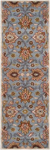 Livabliss Caesar cae - 1052 Sky Blue / Taupe / Clay / Brown Rugs - Livabliss - cae1052 - 268