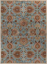 Livabliss Caesar cae - 1052 Sky Blue / Taupe / Clay / Brown Rugs - Livabliss - cae1052 - 4rd
