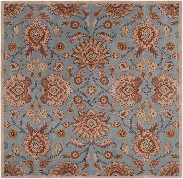 Livabliss Caesar cae - 1052 Sky Blue / Taupe / Clay / Brown Rugs - Livabliss - cae1052 - 4sq