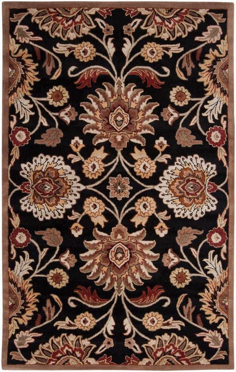 Livabliss Caesar cae - 1053 Maroon / Red Clay / Jet Black Rugs - Livabliss - cae1053 - 23