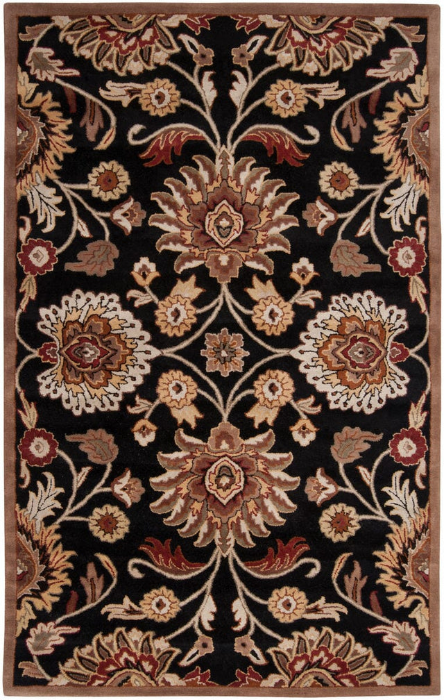 Livabliss Caesar cae - 1053 Maroon / Red Clay / Jet Black Rugs - Livabliss - cae1053 - 23