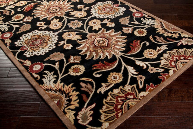 Livabliss Caesar cae - 1053 Maroon / Red Clay / Jet Black Rugs - Livabliss - cae1053 - 4rd