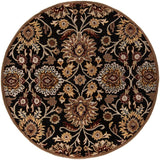 Livabliss Caesar cae - 1053 Maroon / Red Clay / Jet Black Rugs - Livabliss - cae1053 - 4rd