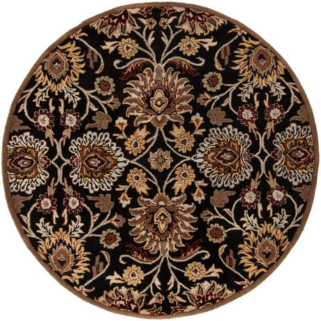 Livabliss Caesar cae - 1053 Maroon / Red Clay / Jet Black Rugs - Livabliss - cae1053 - 4rd