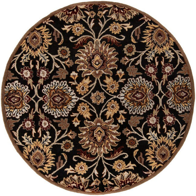 Livabliss Caesar cae - 1053 Maroon / Red Clay / Jet Black Rugs - Livabliss - cae1053 - 4rd