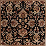 Livabliss Caesar cae - 1053 Maroon / Red Clay / Jet Black Rugs - Livabliss - cae1053 - 4sq