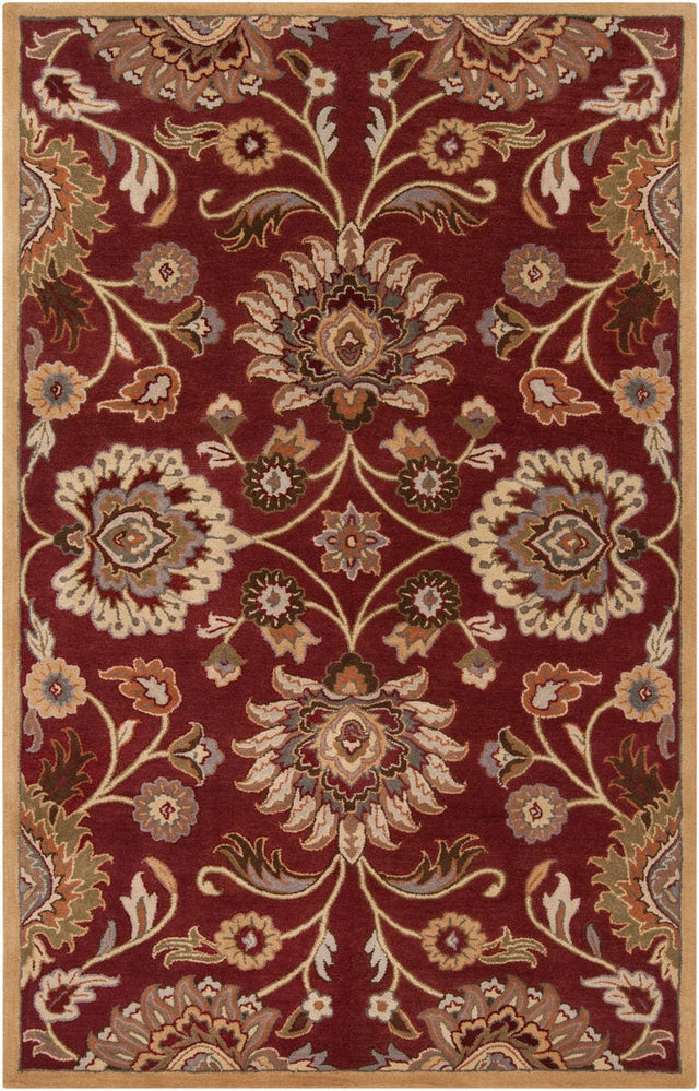 Livabliss Caesar Cae - 1061 Maroon / Caramel / Sepia Rugs - Livabliss - cae1061 - 23