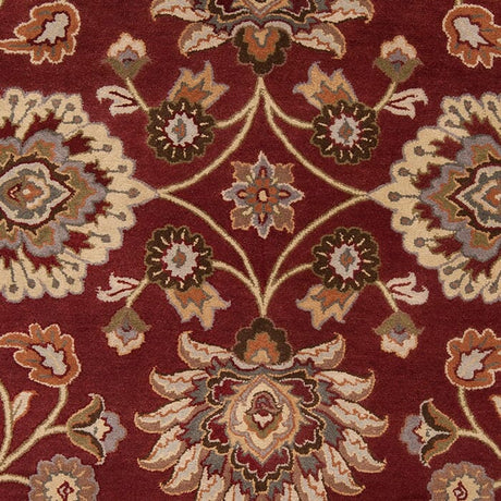 Livabliss Caesar Cae - 1061 Maroon / Caramel / Sepia Rugs - Livabliss - cae1061 - 23