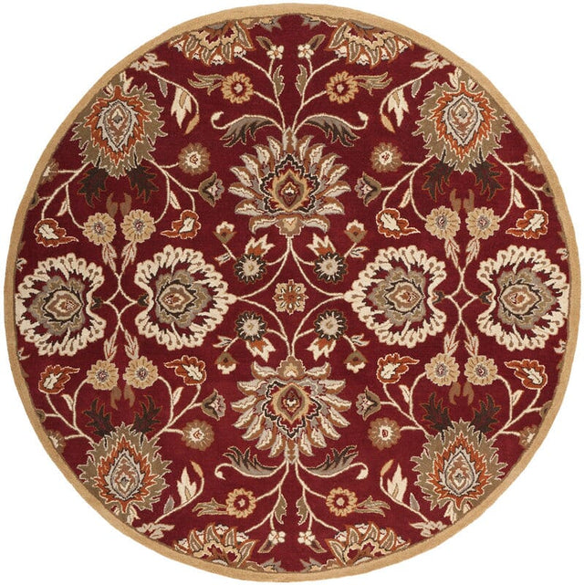 Livabliss Caesar Cae - 1061 Maroon / Caramel / Sepia Rugs - Livabliss - cae1061 - 4rd