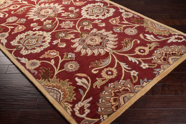 Livabliss Caesar Cae - 1061 Maroon / Caramel / Sepia Rugs - Livabliss - cae1061 - 4rd