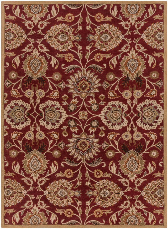 Livabliss Caesar Cae - 1061 Maroon / Caramel / Sepia Rugs - Livabliss - cae1061 - 4rd