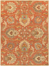 Livabliss Caesar Cae - 1112 Red Clay / Golden Ochre Rugs - Livabliss - cae1112 - 4rd