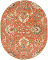 Livabliss Caesar Cae - 1112 Red Clay / Golden Ochre Rugs - Livabliss - cae1112 - 69ov