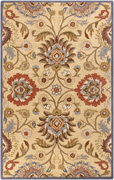 Livabliss Caesar Cae - 1116 Khaki / Night Sky / Brick Red Rugs - Livabliss - cae1116 - 23