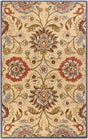 Livabliss Caesar Cae - 1116 Khaki / Night Sky / Brick Red Rugs - Livabliss - cae1116 - 23
