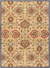 Livabliss Caesar Cae - 1116 Khaki / Night Sky / Brick Red Rugs - Livabliss - cae1116 - 4rd