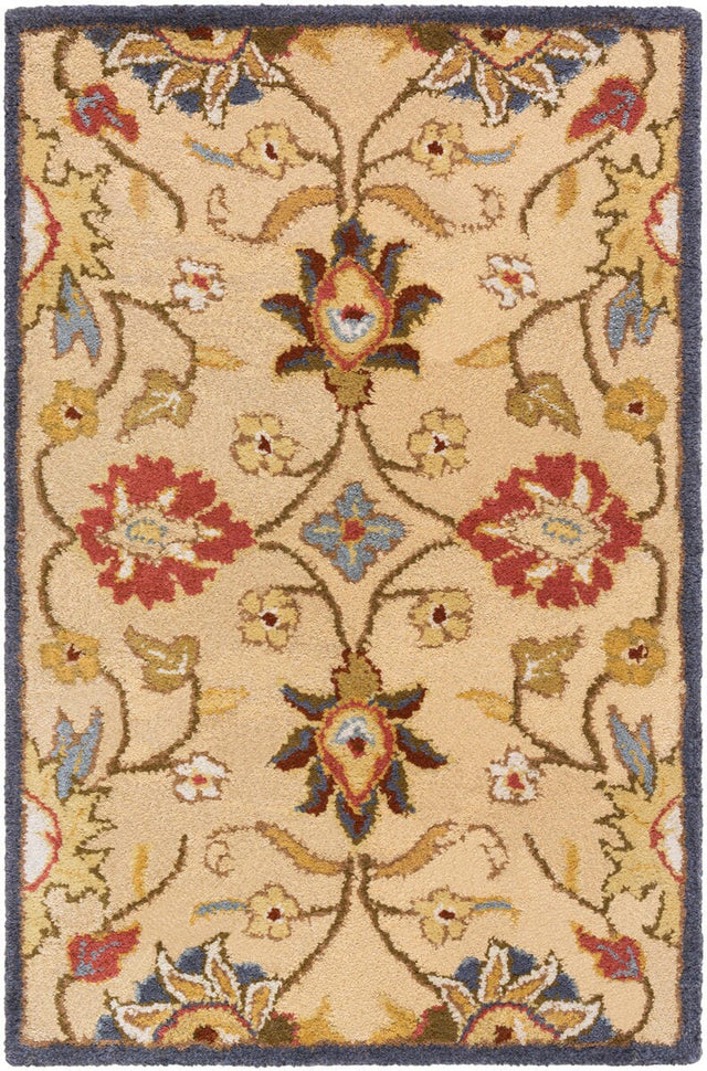 Livabliss Caesar Cae - 1116 Khaki / Night Sky / Brick Red Rugs - Livabliss - cae1116 - 69ov