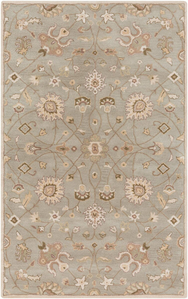 Livabliss Caesar Cae - 1121 Bone / Pigeon Gray / Palm Green Rugs - Livabliss - cae1121 - 23