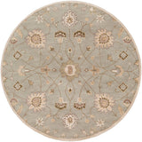 Livabliss Caesar Cae - 1121 Bone / Pigeon Gray / Palm Green Rugs - Livabliss - cae1121 - 4rd