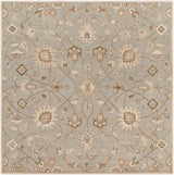 Livabliss Caesar Cae - 1121 Bone / Pigeon Gray / Palm Green Rugs - Livabliss - cae1121 - 4sq